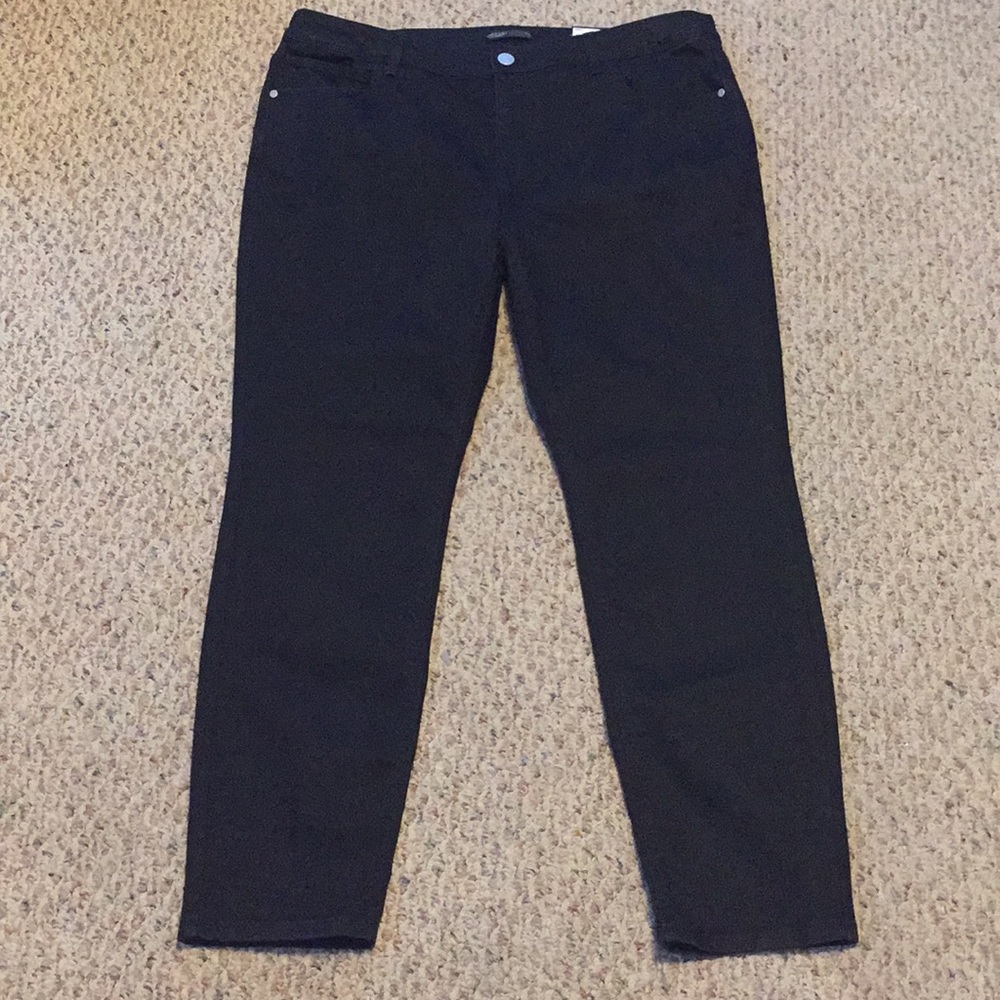 Simply Vera Vera Wang Black Skinny Jeans
